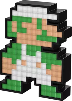 Фигурка Pixel Pals: Super Mario Bros. – Luigi Светящаяся