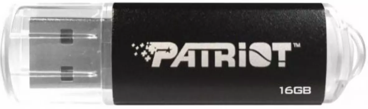 Флеш Диск Patriot 16Gb Xporter Pulse USB 2.0 (PSF16GXPPBUSB) (Черный)