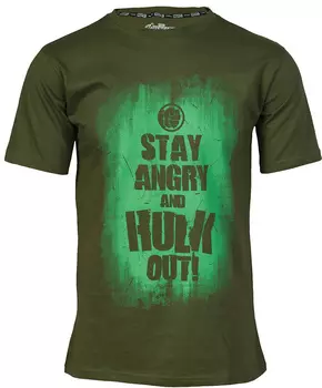 Футболка Marvel: Hulk Slogan