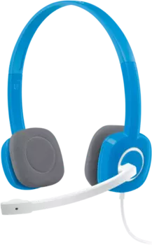Гарнитура Headset Logitech H150 Stereo проводная (Sky blue)