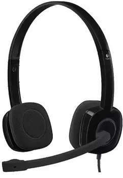 Гарнитура Logitech Headset H151 Stereo проводная (Black)