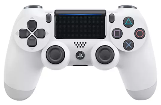 Геймпад DualShock 4 для PS4 беспроводной Glacier White (белый) (CUH-ZCT2E)