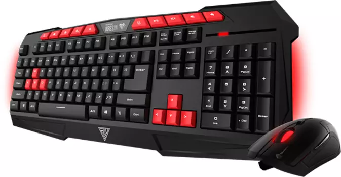 Игровой комплект Gamdias: клавиатура Ares V2 Essential + мышь Demeter V2 для PC