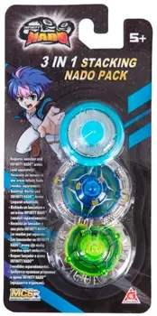 Игровой набор Infinity Nado: Волчок Стакинг – Ares Wings 3в1