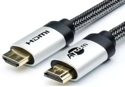 Кабель ATcom HDMI 1 м Metal Gold (АТ13780)