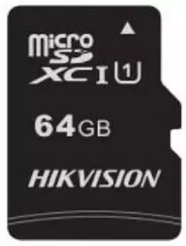 Карта памяти Hikvision microSDHC 64GB (без SD адаптера)