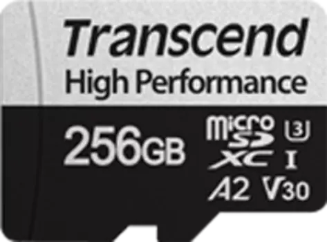Карта памяти Transcend microSDXC 256GB Class 10 UHS-I U3 (V30)