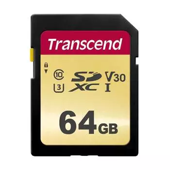 Карта памяти Transcend SDXC Class 10 UHS-I U3 64GB