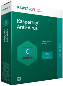 Kaspersky Anti-Virus Russian Edition (2 ПК, 1 год)