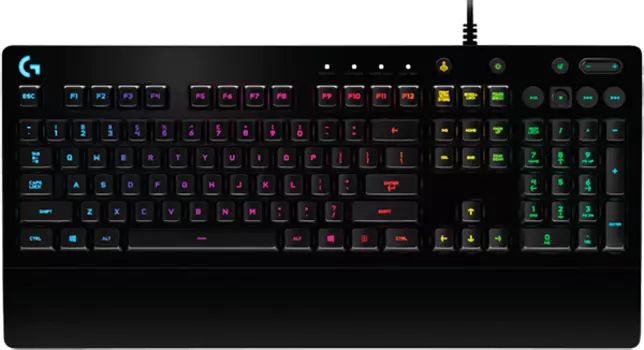 Клавиатура Logitech G213 Prodigy проводная игровая с подсветкой для PC