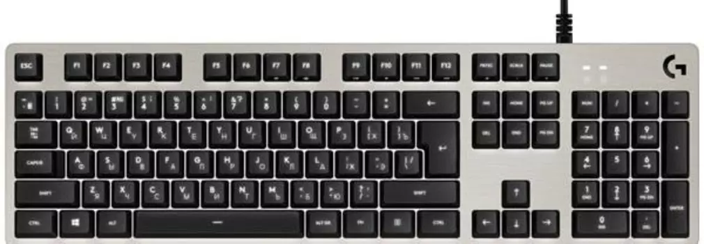 Клавиатура Logitech Gaming Keyboard G413 Mechanical Silver игровая механическая для PC