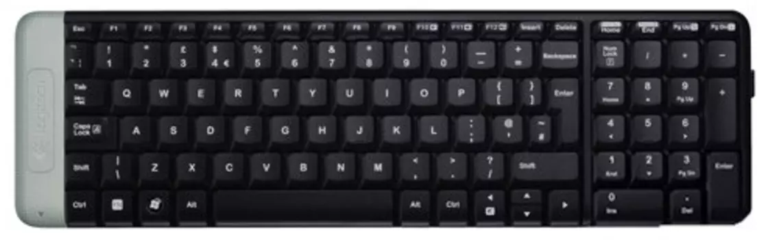 Клавиатура Logitech K230 беспроводная для PC (черная)