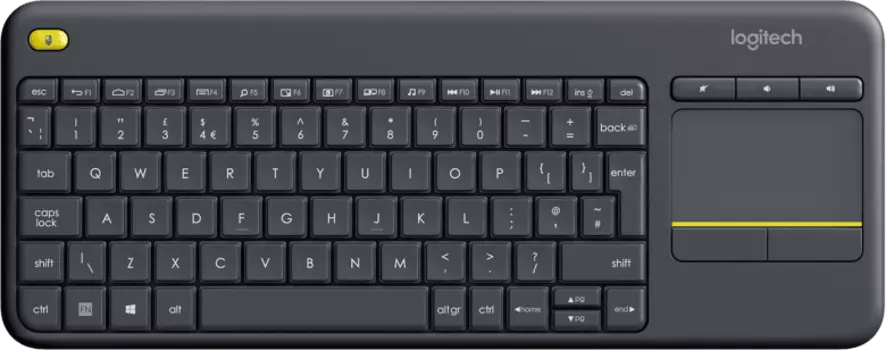 Клавиатура Logitech K400 Plus беспроводная для PC (Dark)