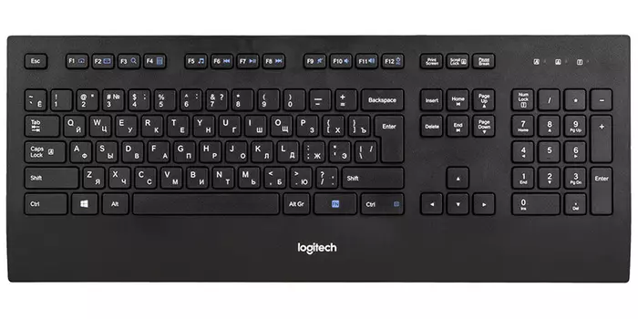 Клавиатура Logitech Keyboard K280e USB для PC (черный) (920-005215)