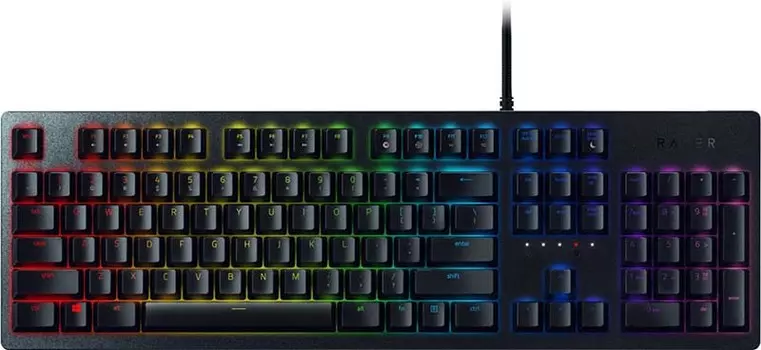 Клавиатура Razer Huntsman проводная механическая игровая с подсветкой для PC