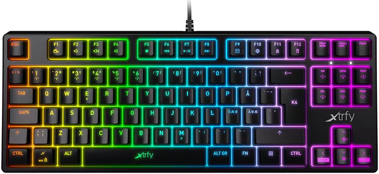 Клавиатура Xtrfy K4 TKL игровая для PC