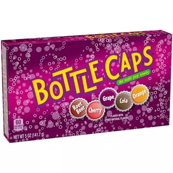 Конфеты Bottle Caps Фруктовые с разными вкусами