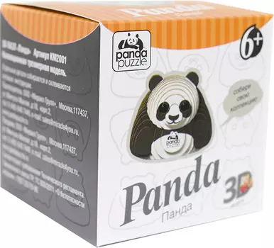 Конструктор 3D-пазл: Панда