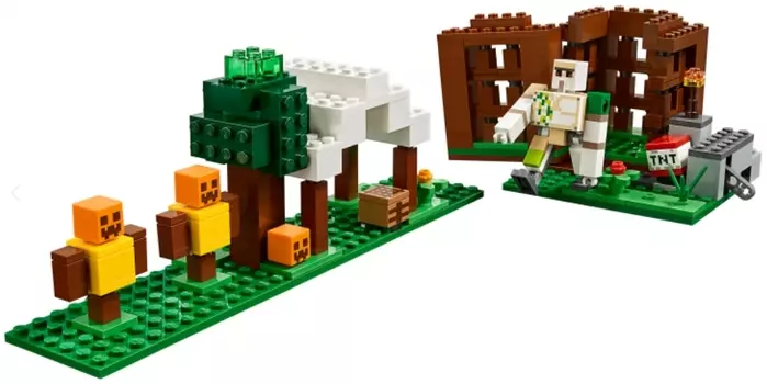 Конструктор LEGO Minecraft: Аванпост разбойников