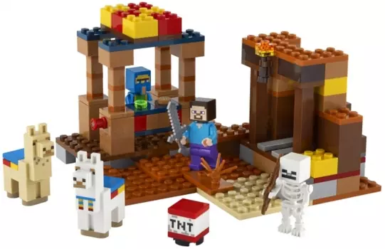 Конструктор LEGO Minecraft: Торговый пост