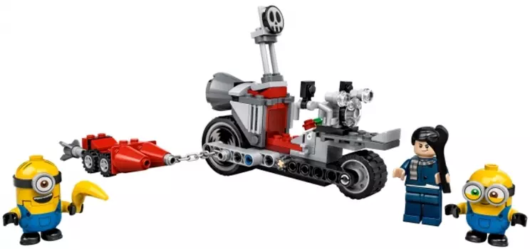 Конструктор LEGO Minions: Невероятная погоня на мотоцикле