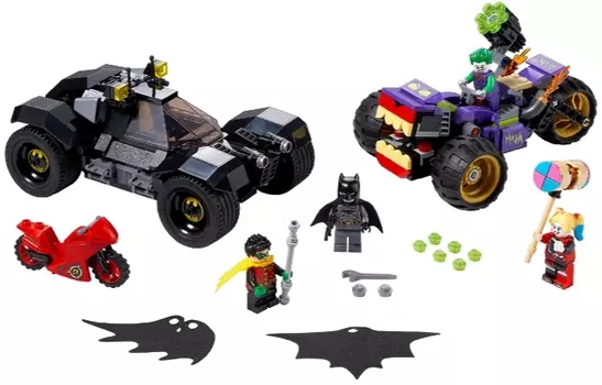 Конструктор LEGO Super Heroes: Побег Джокера на трицикле