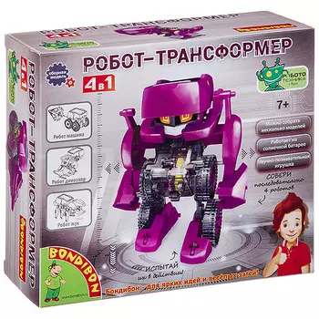 Конструктор Робот-трансформер 4 в 1