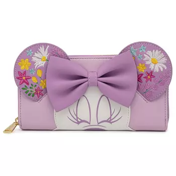 Кошелёк Disney Minnie Holding Flowers Zip Around