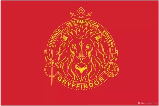 Коврик придверный Harry Potter: Gryffindor