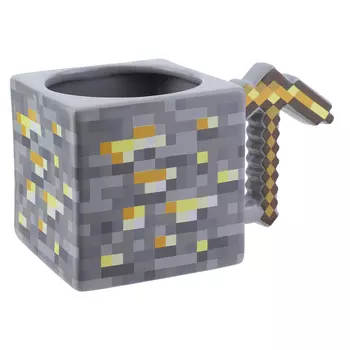 Кружка Minecraft: Gold Pickaxe 3D (550мл)