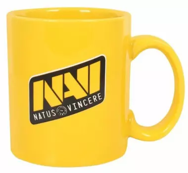 Кружка Natus Vincere жёлтая