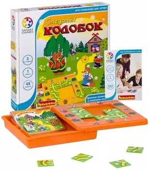 Логическая настольная игра Smart Games: Следопыт Колобок