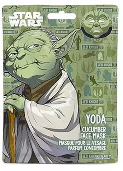 Маска для лица Star Wars: Yoda – Увлажняющая с экстрактом огурца