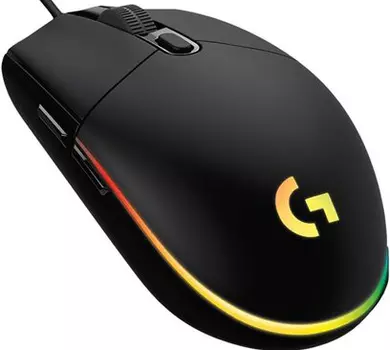 Мышь Logitech Mouse G102 Lightsync Gaming Black Retail проводная игровая для PC