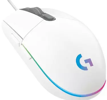 Мышь Logitech Mouse G102 Lightsync Gaming White Retail проводная игровая для PC