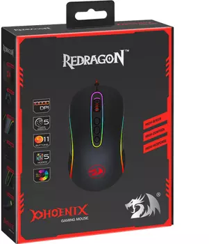 Мышь Redragon Phoenix 2 проводная игровая для PC