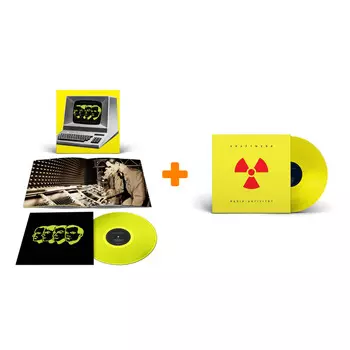 Набор для меломанов «Электронная музыка»: Kraftwerk – Computerwelt. Coloured Neon Yellow Vinyl (LP) + Kraftwerk – Radio-Aktivitat. Coloured Yellow Vinyl (LP)