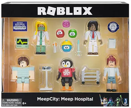 Набор фигурок Roblox: MeepCity Meep Hospital