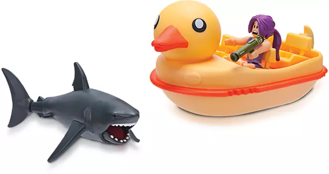 Набор фигурок Roblox: SharkBite Duck Boat