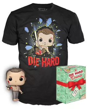 Набор Футболка + Фигурка Funko POP: Die Hard Tees