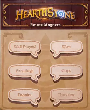 Набор магнитов Hearthstone 6-Pack