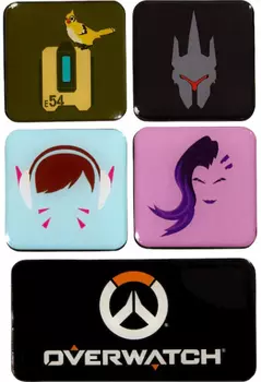 Набор магнитов Overwatch Series 2 5-Pack