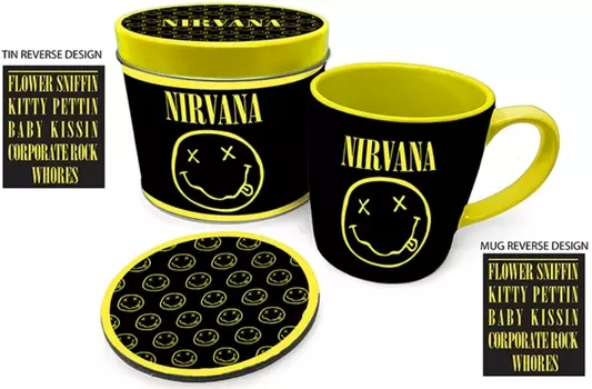 Набор Nirvana: Smileyk (кружка, подстаканник, брелок)