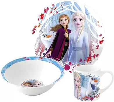 Набор посуды Frozen 2