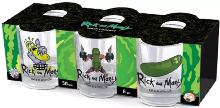 Набор рюмок Rick And Morty (6-Pack)