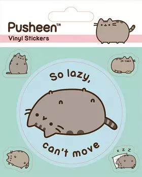 Набор стикеров Pusheen: Lazy