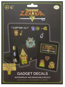 Набор стикеров The Legend Of Zelda: 8 Bit