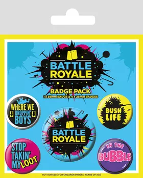 Набор значков Battle Royale: Infographic 5-Pack