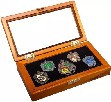 Набор значков Harry Potter: 5 Hogwarts House
