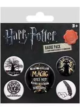 Набор значков Harry Potter Symbols